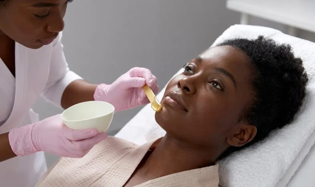 chin wax
